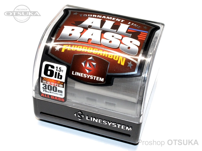 ラインシステム オールバス フロロ 6lb 300m プロショップオオツカ ラインシステム オールバス フロロ 6lb 300m プロショップオオツカ