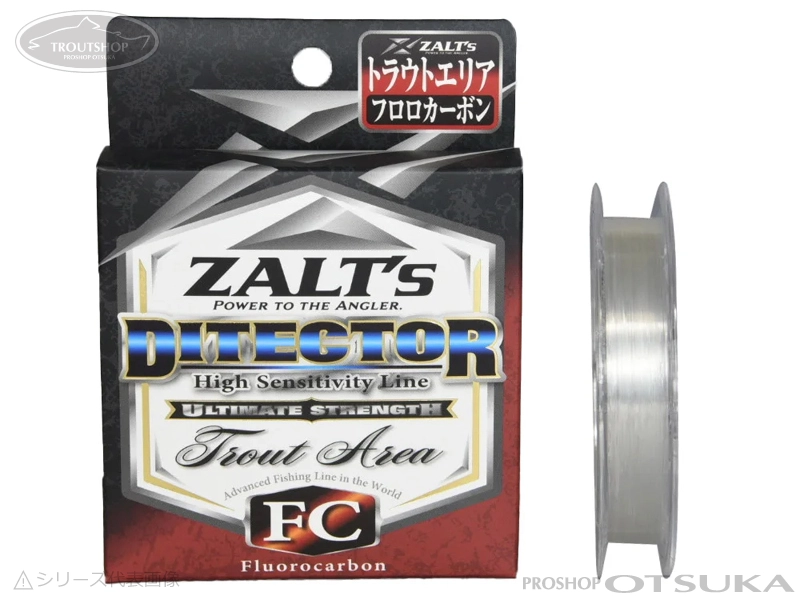 ラインシステム ディテクター トラウトエリア FC 2.5lb #クリア の通販