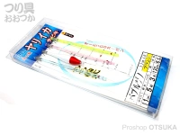 ヤマカワ 海の駅 - ヤリイカサビキ ブランコ 11-1 iS-102  4本針