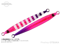 ジャッカル ビッグバッカージグ - スライドスティック30g #グローピンク&amp;パープル/レンズホロ 30g  85mm