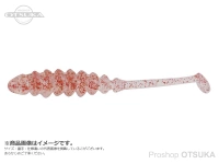 ジャッカル タイドビート -  1.5インチ #クリアーレッドフレーク 1.5インチ