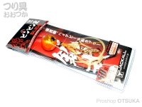 ジャッカル 鉛式ビンビン玉スライド -  #F177 オレンジゴールド/イカナゴカーリーT+ 60g