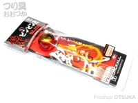 ジャッカル 鉛式ビンビン玉スライド -  #F178 レッドゴールド/エビオレカーリーT+ 100g