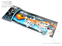 ジャッカル 爆流ビンビン玉 -  スライド #F191 オレンジゴールド/蛍光オレンジT+ 60g