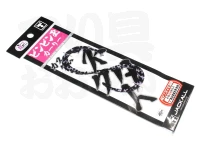 ジャッカル ビンビン玉T+ネクタイ -  カーリー #F211 シマシマ 超ケイムラ偏光パール 