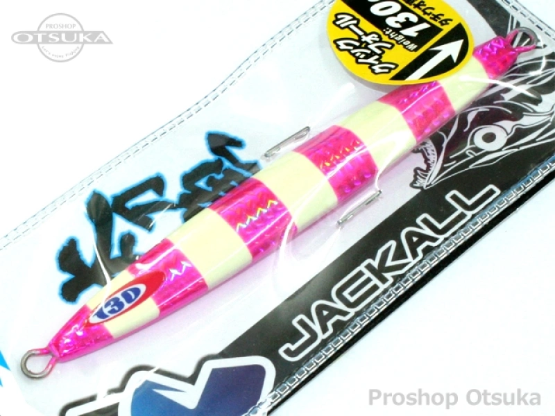 ジャッカル アンチョビメタル タイプ1 130g 130g ピンク/グローストライプ