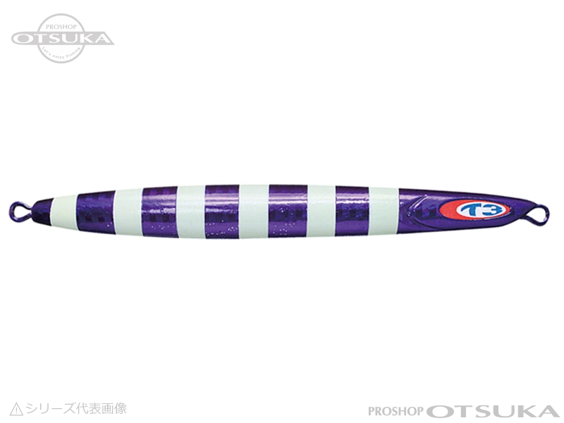 ジャッカル アンチョビメタル タイプ3 200g 200g #パープル/グローストライプ