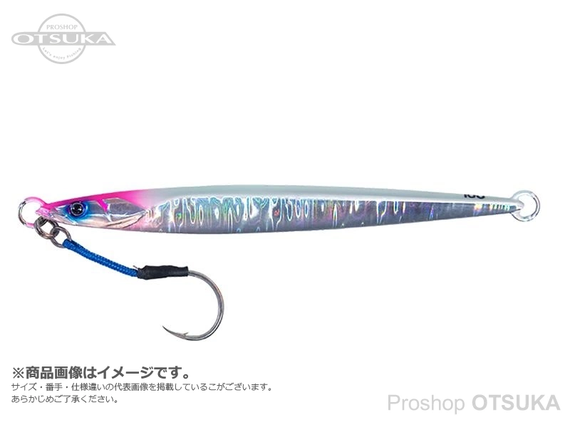 バンブルズジグ　セミロング180g 9本 ジャッカル バンブルズジグ セミロング 180g #グローエッジマグマ