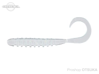 ジャッカル タイドカーリー -  #クリアーグロークラシュ 2.8インチ