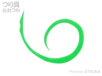 ジャッカル ビンビンスイッチT+ネクタイ - マイクロカーリー スリム #F102 蛍光グリーン 