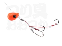 ジャッカル TGビンビンテンヤ鯛夢 - 遊動 #F-0006 オレンジゴールドフレーク 5号