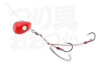 ジャッカル TGビンビンテンヤ鯛夢 - 遊動 #F-0015 スパークレッド 5号