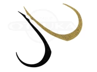 ジャッカル ビンビンスイッチT+ネクタイ - マイクロカーリー ワイド #F328 リバーシブルクロキン 