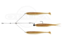 ジャッカル ピーストン -  80 0.9g #マルハタデリシャスゴールド ジグヘッド:0.9g