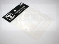 ジャッカル JKカッティングステッカー  スクエア #ホワイト サイズS
