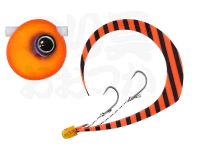 ジャッカル 鉛式ビンビン玉スライド -  #F351 蛍光オレンジ/オレンジゼブラマスターT+ 100g