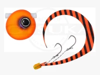 Jackall Lead BinBin Dama Slide -  Size F351 Fluorescent Orange/Orange Zebra Master T+ 120g