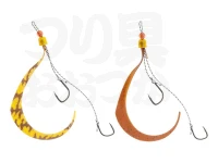 ジャッカル ビンビンスイッチ - スペアーラバーセット #エビオレ&amp;コーラセット フックサイズ#9/#9