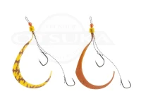 ジャッカル ビンビンスイッチ - スペアーラバーセット #エビオレ&amp;コーラセット フックサイズ#10/#10