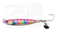 ジャッカル フラッグトラップ - ブレード #ピンクキャンディ-イワシ/ボーダーホロ 60g