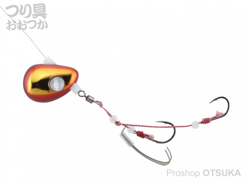 ジャッカル ビンビンテンヤ鯛夢 遊動 5号  #レッド/ゴールド