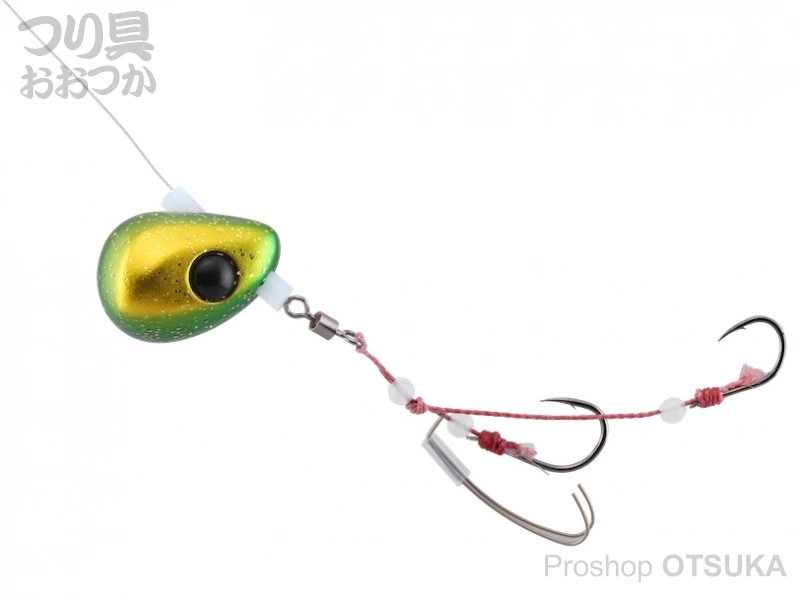 ジャッカル ビンビンテンヤ鯛夢 遊動 10号  #ラメグリキン