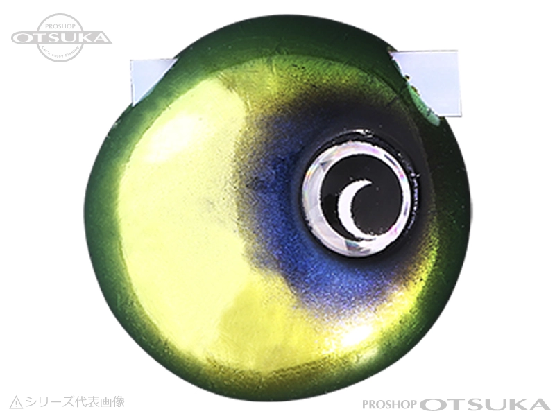 ジャッカル TGビンビン玉 スライドヘッド ネオ 100g #F288 グリーンゴールドNEO