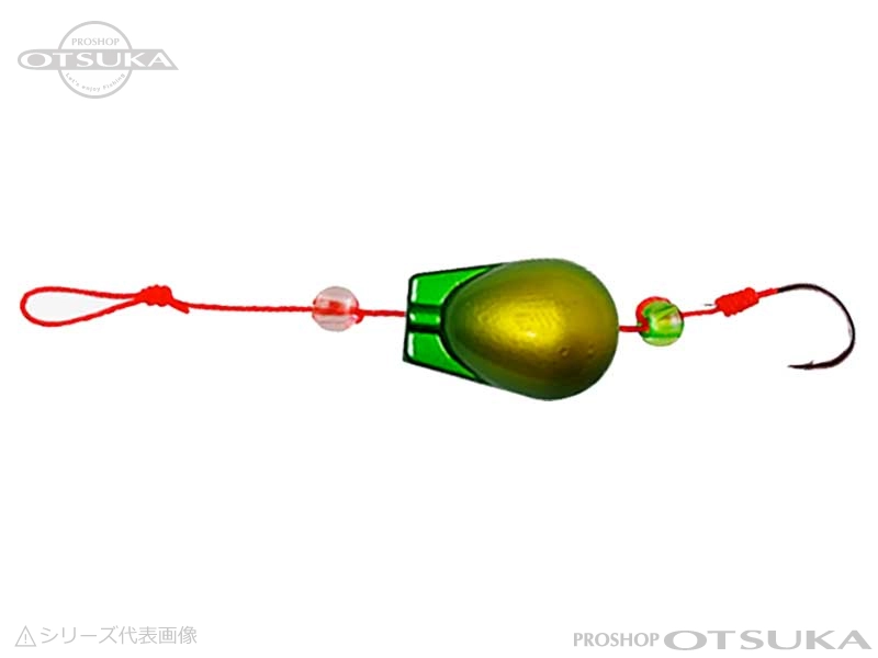 ジャッカル エッグショット エッグショット 4.0号 #グリーンゴールド