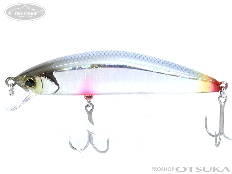 ティモン トリコロール トリコロールGT 56SR-F 56mm 3.7g フローティング #越中浮水ホワイトバック