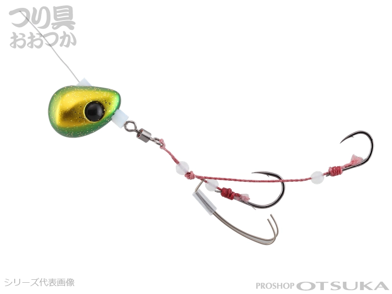 ジャッカル TGビンビンテンヤ鯛夢 遊動 5号 #F-0057 ラメグリキン