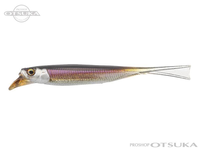 ジャッカル ドリフトフライ ドリフトフライ 4インチ 4.0インチ Feco エコタックル認定商品 #フラッシングワカサギ