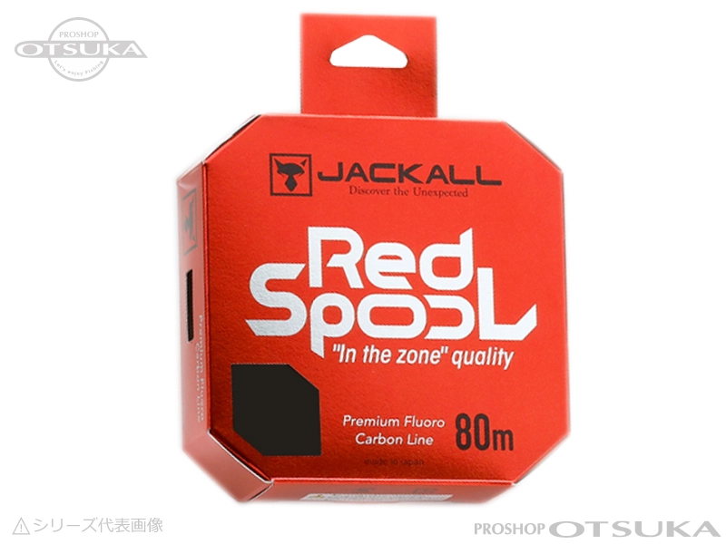 ジャッカル レッドスプール レッドスプール ** 12lb 80m #クリア