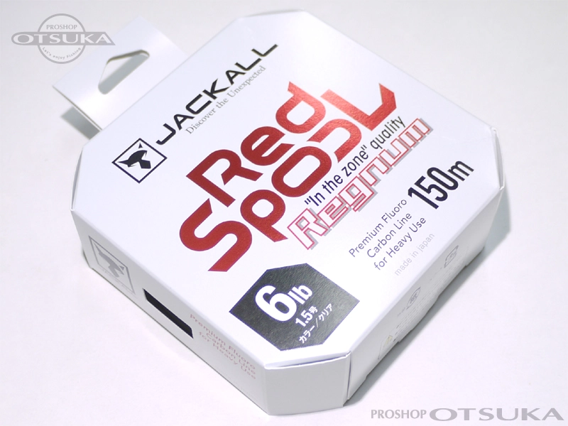 ジャッカル レッドスプール レグナム 6lb 1.5号 150m #クリア の通販