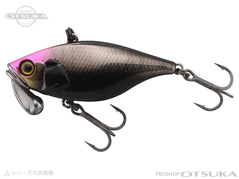 ジャッカル TN38 トリゴン 38mm 7.3g シンキング #PHオーロラブラック
