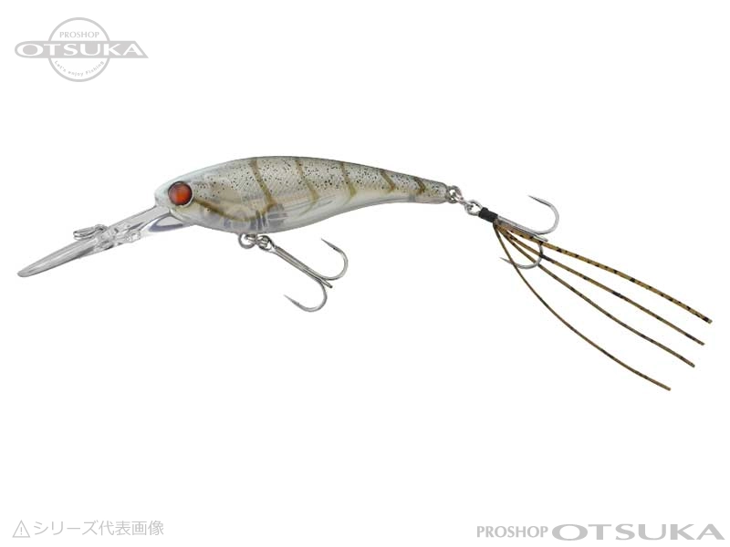 ジャッカル ソウルシャッド ソウルシャッド 58SP 58mm 5.5g サスペンド #サイト底エビ タイプII