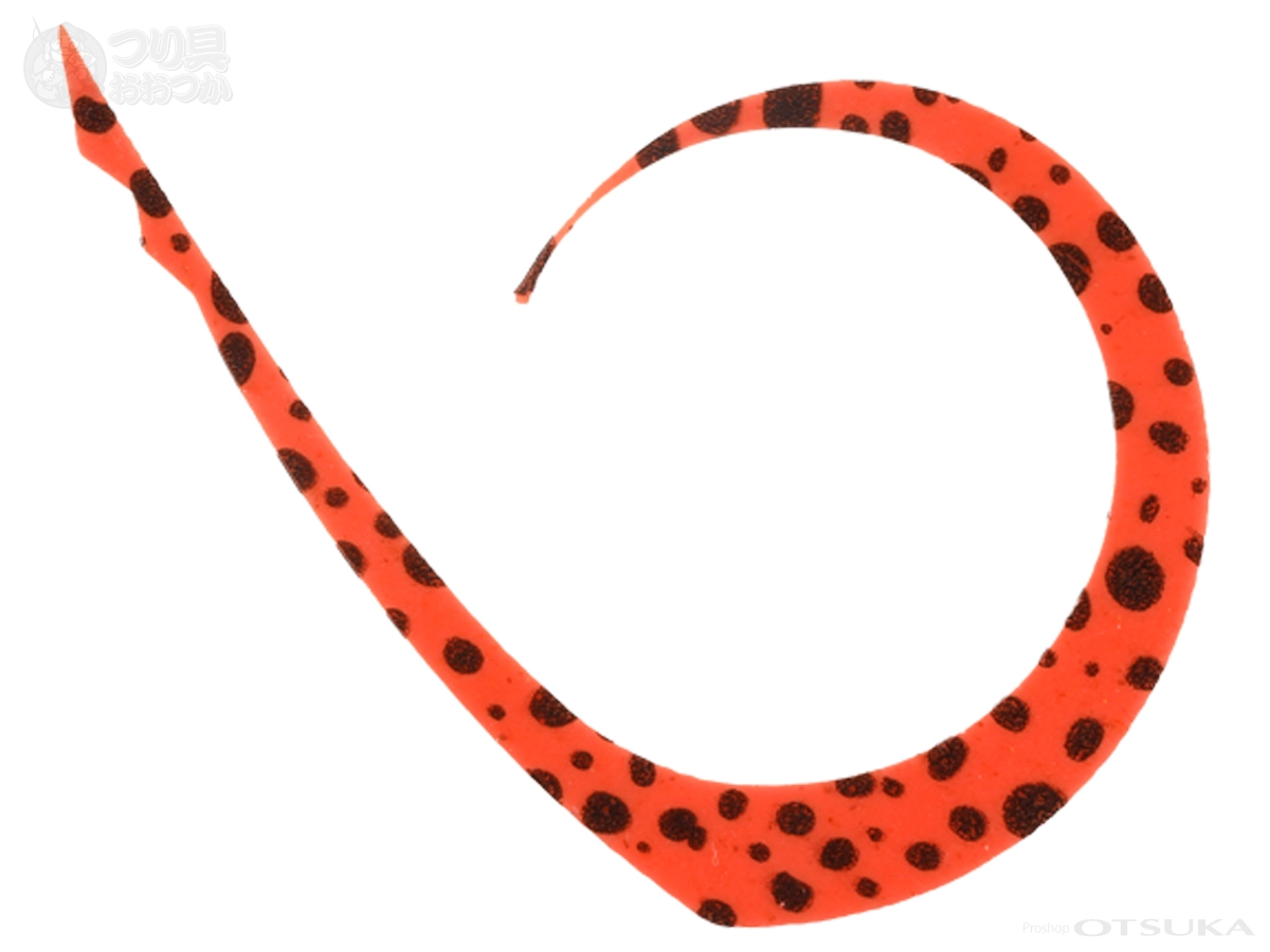 ジャッカル ビンビンスイッチT+ネクタイ マスターカーリー - #F0326 ブライトオレンジドット