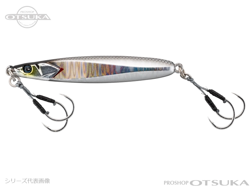 ジャッカル TGバンブルズ TGバンブルズ ジグバンプ 100g #シルバー/マグマウェーブホロ