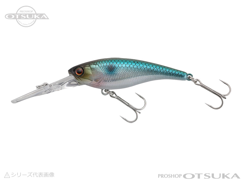 ジャッカル ソウルシャッド ソウルシャッド62DR SP 62mm 6.2g サスペンド #マーモイナッコレーザー