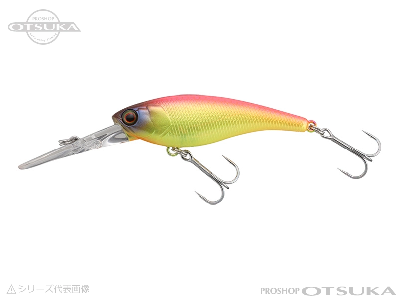 ジャッカル ソウルシャッド ソウルシャッド62DR SP 62mm 6.2g サスペンド #キャンディチャート