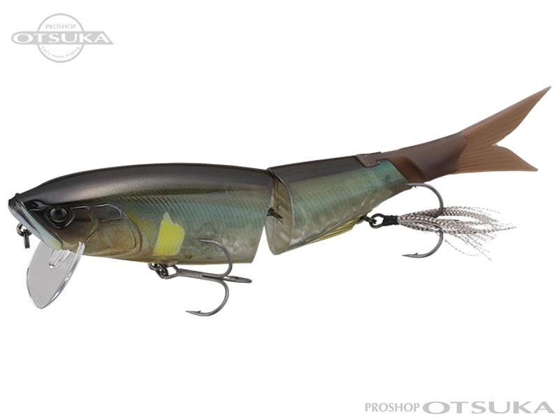 Leurre Jackall Maekon 180SF – Flottant, Gun Metallic Hasu, 180mm