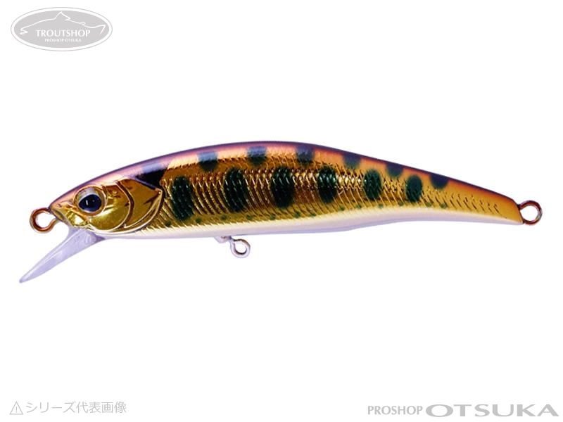 ティモン トリコロール トリコロール流芯 ノッカー43HW 43mm 3.3g シンキング #HLコッパーヤマメ