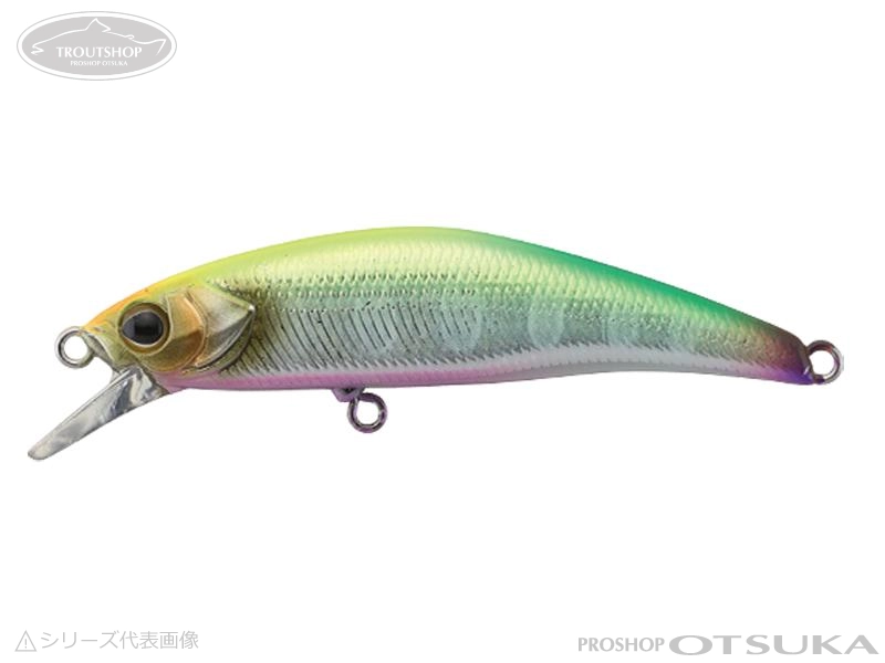 ティモン トリコロール トリコロール流芯 ノッカー43HW 43mm 3.3g シンキング #パラレルチャート