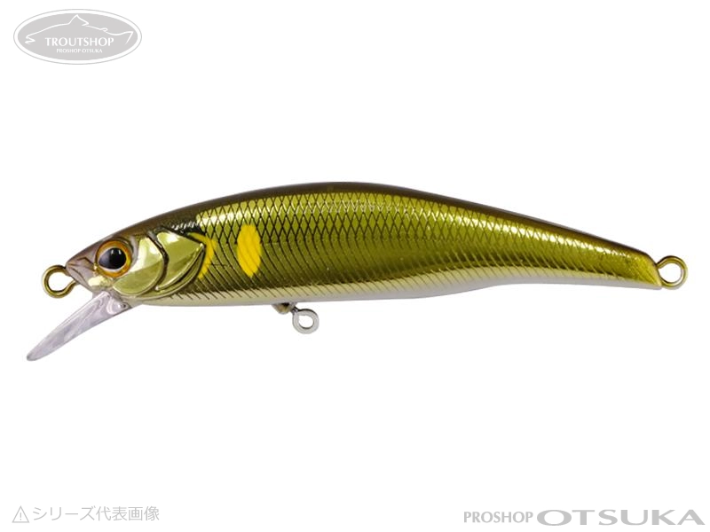 ティモン トリコロール トリコロール流芯 ノッカー63HW 63mm 7.6g シンキング #金アユ