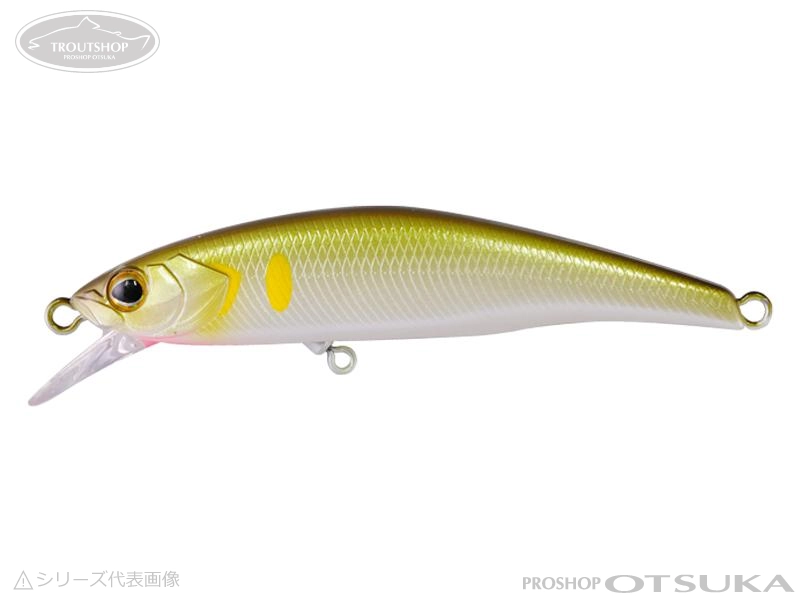 ティモン トリコロール トリコロール流芯 ノッカー63HW 63mm 7.6g シンキング #パールアユ