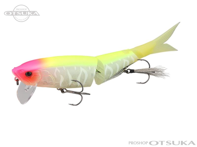 ジャッカル マエコン マエコン Jr.SF ** 1ozクラス 150mm スローフローティング #スラッシュシルバーピンキーチャート