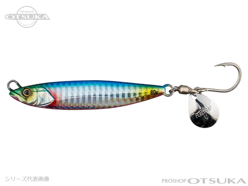 ジャッカル フラッグトラップ フラッグトラップブレード 40g #ブルピン/ボーダーホロ