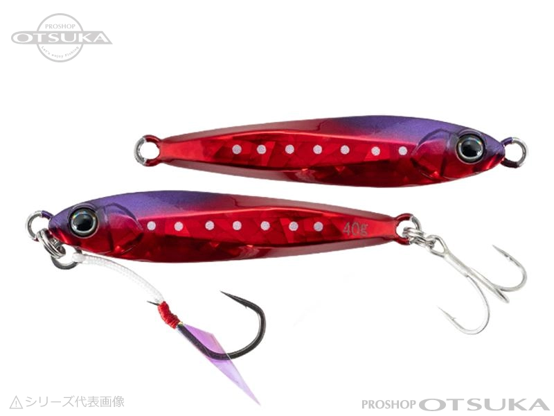 ジャッカル ビッグバッカー ビッグバッカージグ30g 62mm 30g # 金井ルビーUV