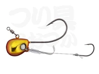 ジャッカル TGビンビンテンヤ鯛夢 - 固定式13号 #F-0004 レッド/ゴールド 13号