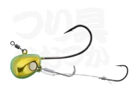 ジャッカル TGビンビンテンヤ鯛夢 - 固定式13号 #F-0012 チャートグロー/ゴールド 13号