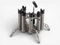 ティモン ロッドスタンド -  # ガンメタル 6本立て仕様